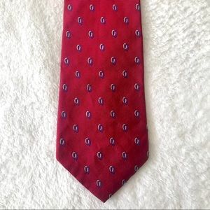 Ralph Lauren Red Pattern Men’s Tie